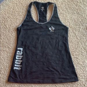 rabbit running tank top, size small